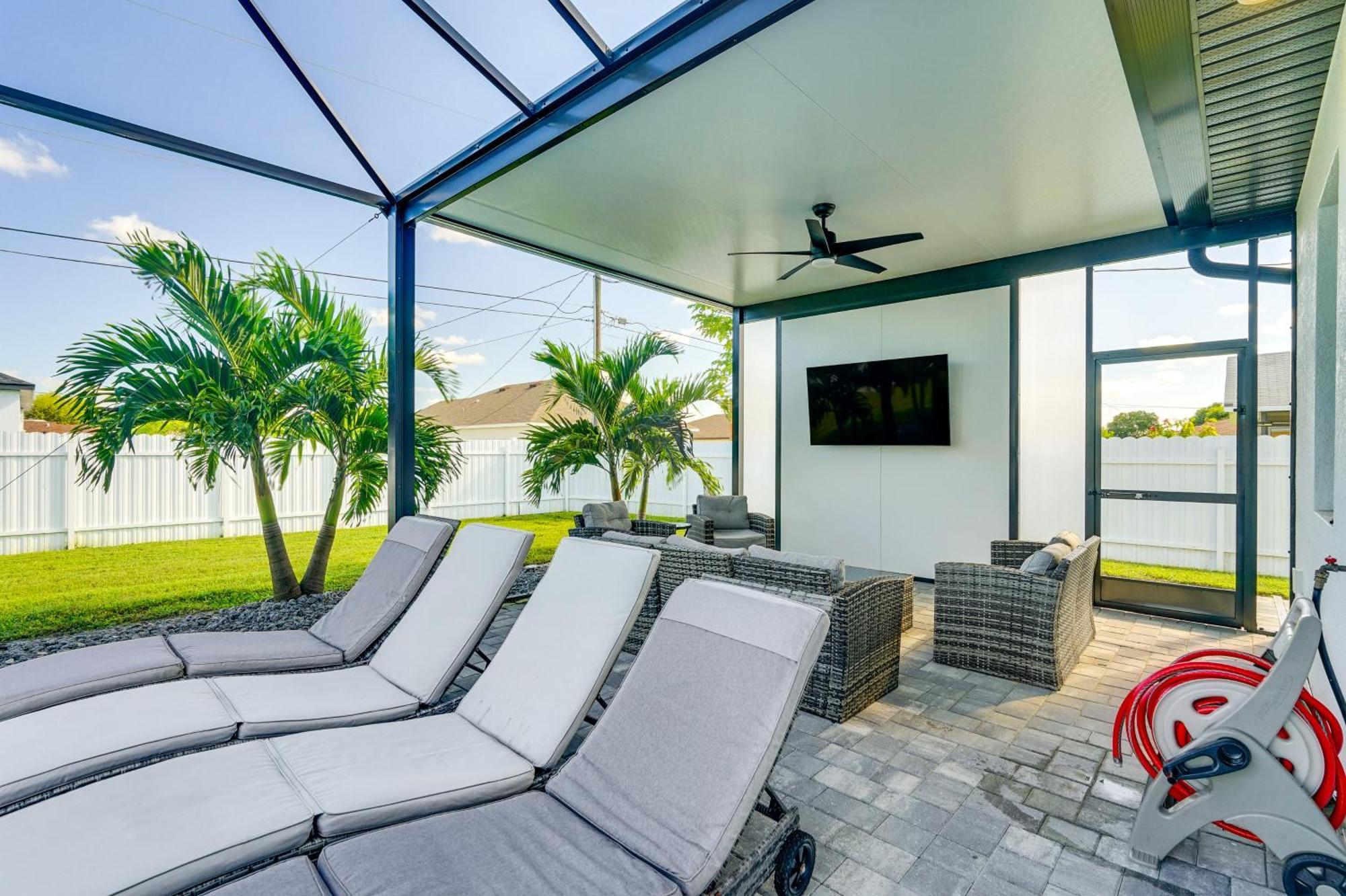 הוילה Cape Coral Escape Furnished Lanai And Private Pool! מראה חיצוני תמונה