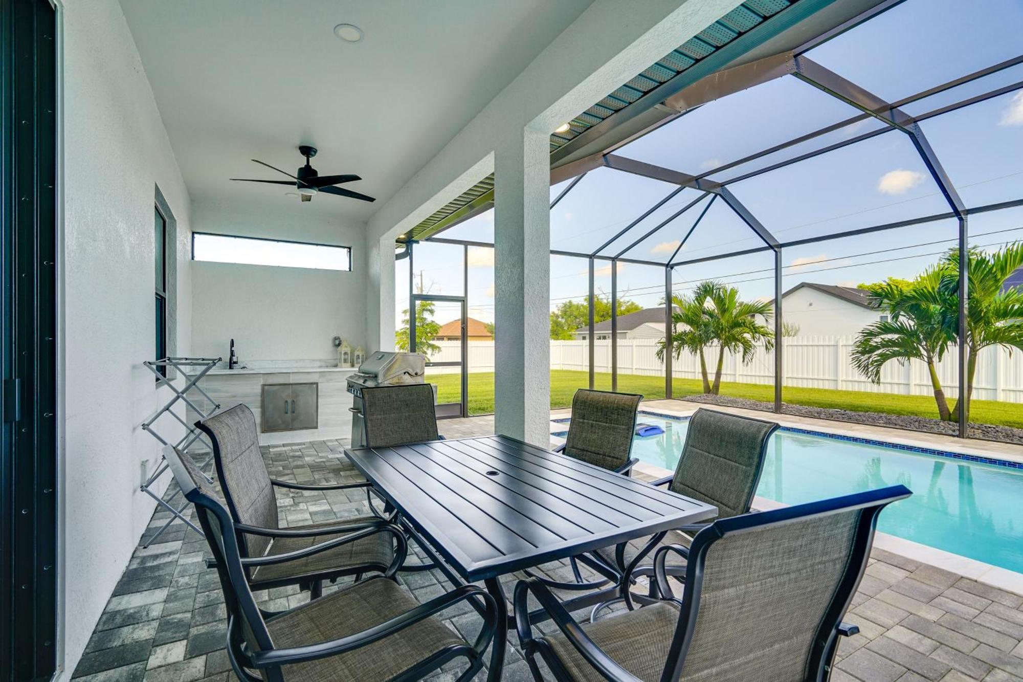 הוילה Cape Coral Escape Furnished Lanai And Private Pool! מראה חיצוני תמונה
