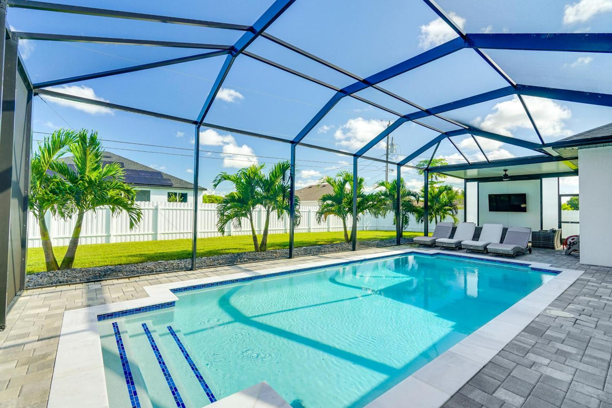 הוילה Cape Coral Escape Furnished Lanai And Private Pool! מראה חיצוני תמונה